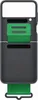 A black phone case with a green strap and ring attachment, shown against a white background. Produktbild-Vorschau