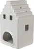 Clayre & Eef Portacandele House 17 cm Porcellana beige Anteprima dell’immagine prodotto 4