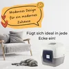 Große Eck Katzentoilette Katzenklo Ecke mit Deckel XXL Produktbild-Vorschau 6