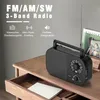 Tragbares AM/FM/SW/UKW Radio, Netz- & Batteriebetrieb, Produktbild-Vorschau 5