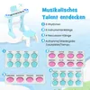 COSTWAY 37 klávesová klaviatúra s osvetlením, elektrická Náhľad obrázku produktu 4