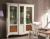 Vitrine Schrank Regal Wohnzimmer Bücherregal Holz Produktbild-Vorschau 1