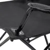 Set da campeggio nero composto da 1 tavolo e 2 sedie con Anteprima dell’immagine prodotto 3