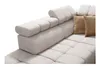 L-förmiges Sofa mit Schlaffunktion Eckcouch GREKO XI Grau Produktbild-Vorschau 14