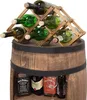 Dostępny z uchwytem na wino. Regał na wino – drewniana Podgląd zdjęcia produktu 18