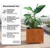 Mucola Blumentopf Blumenkasten eckig Blumenständer Produktbild-Vorschau 2