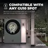 Ledvion Applique murale 3W blanc chaud GU10 IP54 non Voir les images du produit 4