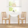 vidaXL Chaises de salle à manger avec coussins 2 pcs. Voir les images du produit 3