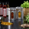 Salière et poivrière Relaxdays, lot de 6, 3 tailles de Voir les images du produit 2