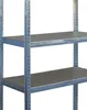 Relaxdays Schwerlastregal, 5 Ebenen, HBT: 180 x 90 x 40 cm, Produktbild-Vorschau 6