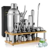 Barkeeper Set Cocktail Mixer, 23 teiliges Edelstahl Mixer Produktbild-Vorschau 1