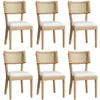 Flieks Rattan Chaise de salle à manger Chaise de cuisine Voir les images du produit 2