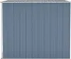 Anbauschuppen Grau 118x194x178 cm Verzinkter Stahl Produktbild-Vorschau 4