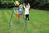 EDUPLAY 170270 Panier de basket-ball debout, bleu/rouge Voir les images du produit 1