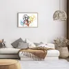 Gerahmtes Poster - Rahmen in heller Eiche - Blumen Produktbild-Vorschau 7