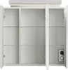 Badmöbelset Taifun 70cm 2tlg mit Spiegelschrank weiß Hgl : Produktbild-Vorschau 6
