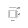 Moderne Wandleuchte Quadratisch Universal Produktbild-Vorschau 4