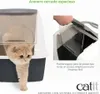 CATIT Katzentoilette mit klappbarer Abdeckung - Grau Produktbild-Vorschau 6