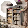 Schuhschrank Faltschrank Stoffschrank 120x30x110cm Produktbild-Vorschau 5