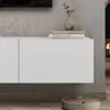 Brandloop Taş TV-Lowboard hängend 160 cm, 3 Klappen, Weiß Produktbild-Vorschau 5
