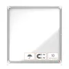 Vitrine d'affichage avec porte rabattable 12x A4 blanc NOBO Voir les images du produit 7