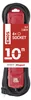 Steckdosenleiste 10 m / 4 Steckdosen / Schalter / rot / Gummi-Neopren / 1,5 mm2 Produktbild-Vorschau