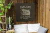 Gartenposter - Vintage - Beer - Natuur - 100x100 cm Produktbild-Vorschau 3