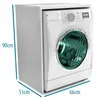 Waschmaschinenverkleidung Blende für Waschmaschine 66cm x Produktbild-Vorschau 4