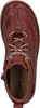 A top-down view of a red leather boot. Anteprima dell’immagine prodotto
