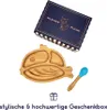 Kleiner Fuchs Bambus-Teller für Kinder inkl. Löffel - mit Produktbild-Vorschau 4