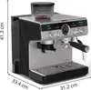Krups Precision XP801T10, Espresso kávovar, 3 l, Mletá Náhled obrázku produktu 7