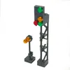 Two LEGO train signals on a white background. Produktbild-Vorschau