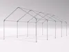 Partyzelt 4x8m - PVC Standard Feuerfest - Grün und Weiß Produktbild-Vorschau 9