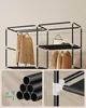 SONGMICS Stoffschrank mit Kleiderstange, Kleiderschrank mit Produktbild-Vorschau 6