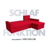 KomfortWelt24 Ecksofa mit Schlaffunktion und praktischem Produktbild-Vorschau 7