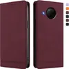 Hülle für Xiaomi Mi 10T Lite, Retro Kunstleder Ständer Produktbild-Vorschau 1