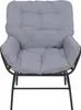 Set di 2 sedie da giardino HWC-P75, poltrona da giardino, Anteprima dell’immagine prodotto 5