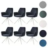 lot de 6 chaises de salle à manger HWC-G67, chaise de Voir les images du produit 8