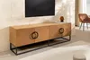 riess-ambiente Design Lowboard GRANDEZZA 180cm Eiche Metall Produktbild-Vorschau 4