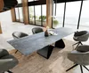 DELIFE Esstisch Edge 200-300x100 Keramik Laminam®Nero Greco Produktbild-Vorschau 1