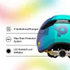 KED Pop Kinder Fahrradhelm mit LED Rücklicht – Verbesserte Produktbild-Vorschau 8