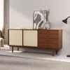 Sideboard SIMONA mit Rattan-Geflecht 175cm, kastanien optik Produktbild-Vorschau 2