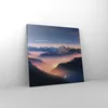 Bild auf Leinwand - Leinwandbild - Einteilig - Berge Wolken Produktbild-Vorschau 4