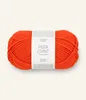Sandnes Peer Gynt 50g - 100% Schurwolle spicy orange 3819 Produktbild-Vorschau 1