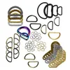 10 stabile Halbringe D-Ringe Metallring Halbrund Ring Produktbild-Vorschau 3