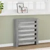 vidaXL Obložení radiátorů Grey Sonoma 78x20x82 cm Materiál Náhled obrázku produktu 2