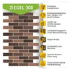 Dekorative AMK-Wandpaneele (9,4 m² Set) – einfache Montage ohne Profi - Mix 300 Austria Náhled obrázku produktu