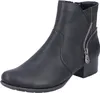 Rieker Damen Stiefelette Zierreißverschluss Warmfutter Produktbild-Vorschau 1