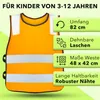 AVANA Kinder Warnweste (3-12 Jahre) reflektierende Produktbild-Vorschau 3
