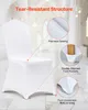 VEVOR 100 Stk Stuhlhussen Polyester Und Elasthan Elasthan Produktbild-Vorschau 16